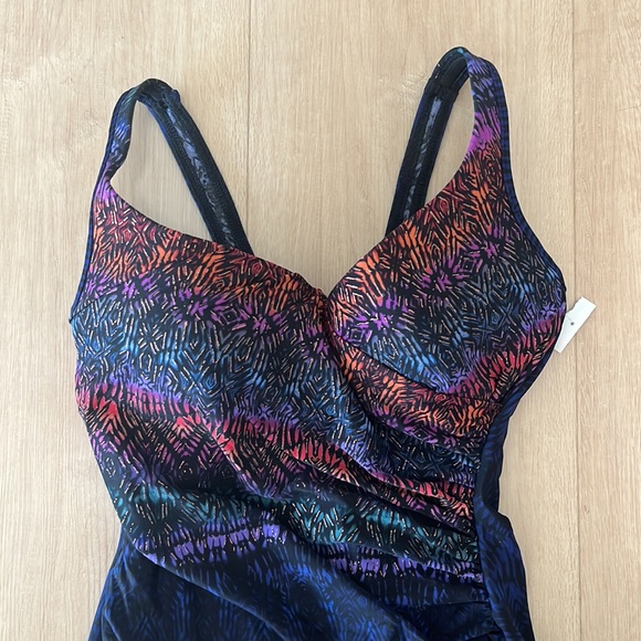 MIRACLESUIT Tramonto Belle It's A Wrap, SIZE 12 DD US, NEW. 0713 - Picture 5 of 7